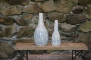 Vases bleu