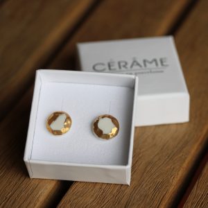 Boucle d'oreilles Fragment grand rond